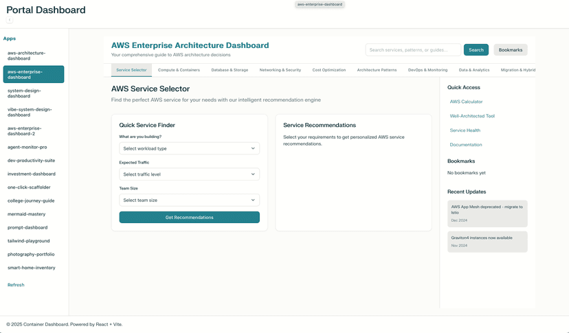 Portal Dashboard